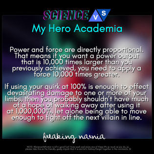 Science vs My Hero Academia